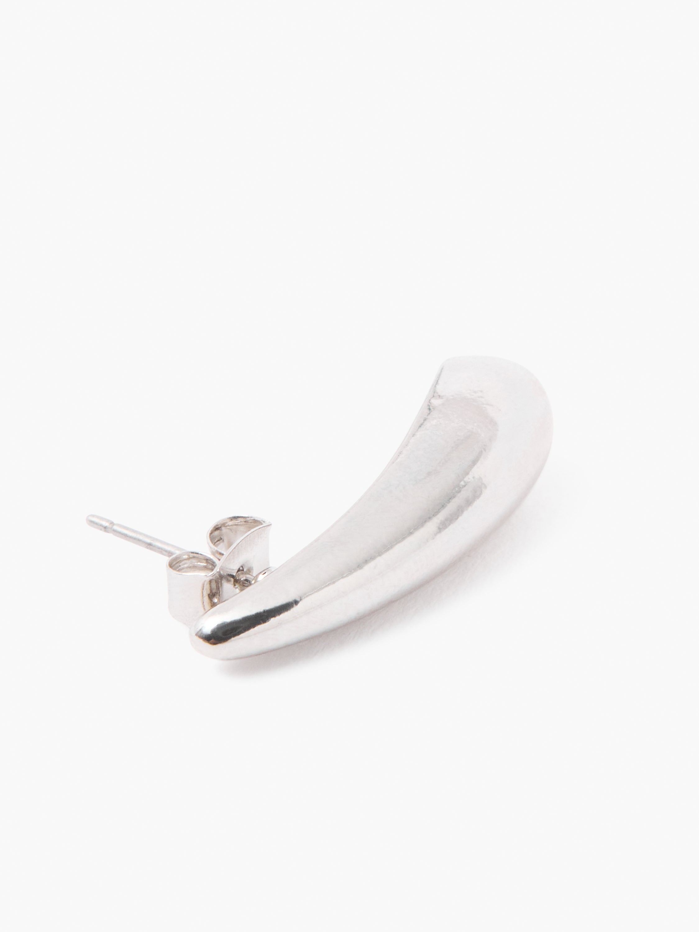 Sculptural Long Teardrop Earrings