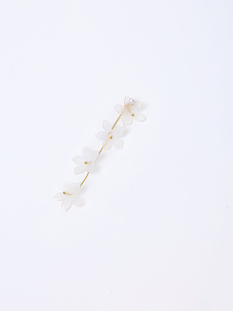 Cascade Floral Drop Earrings