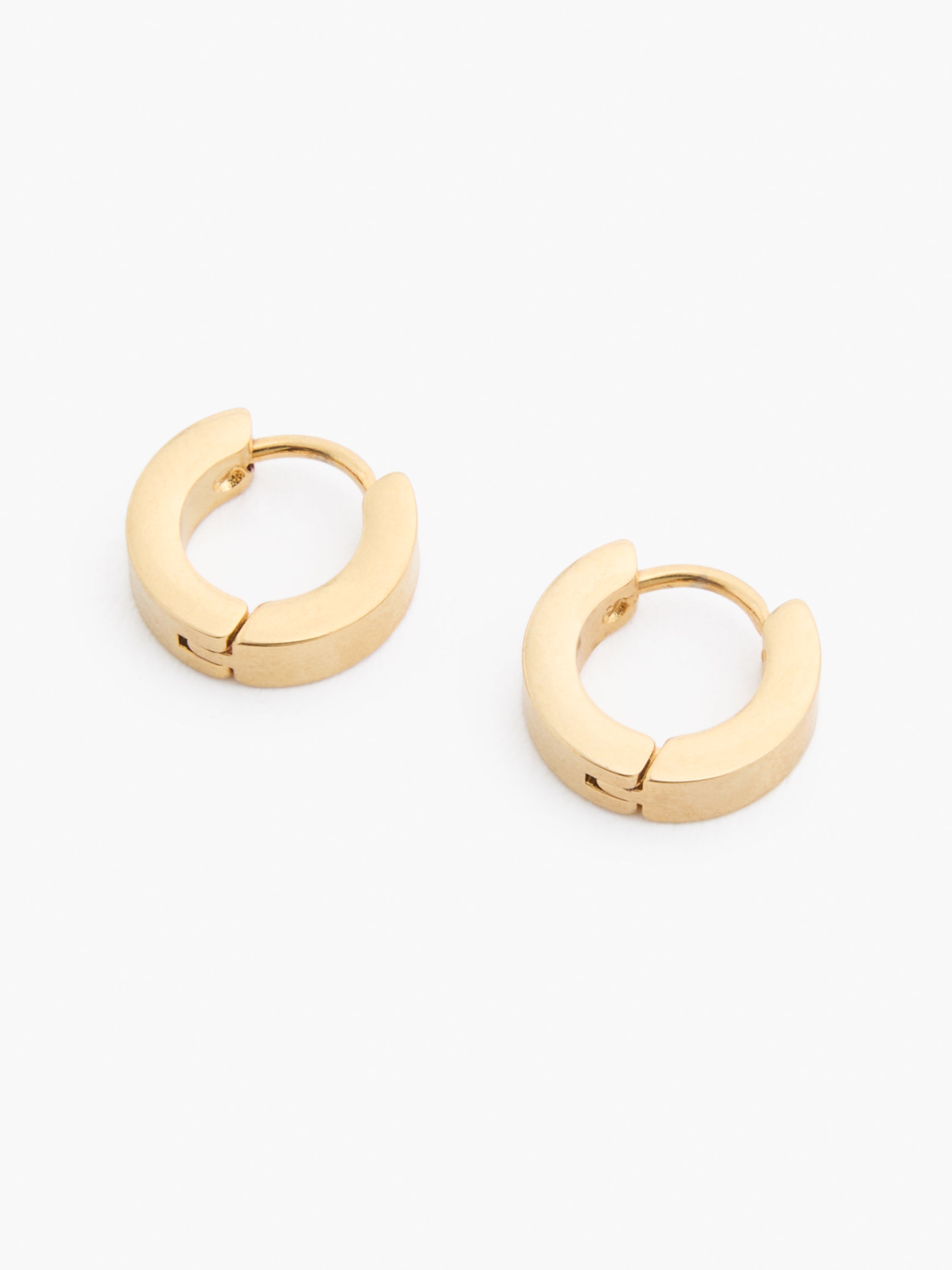 Small Huggie Hoop Earrings (2 Pairs)