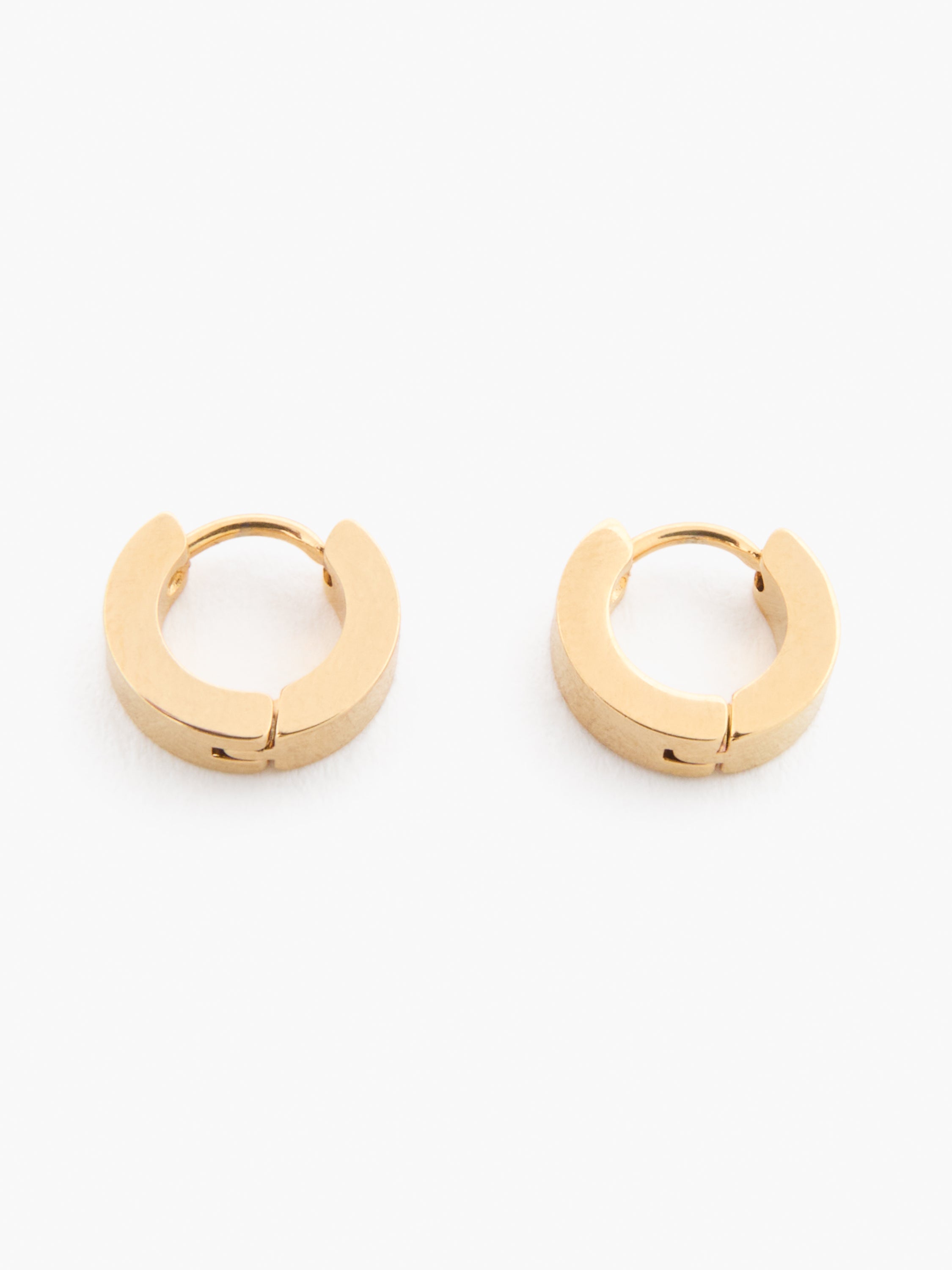 Small Huggie Hoop Earrings (2 Pairs)