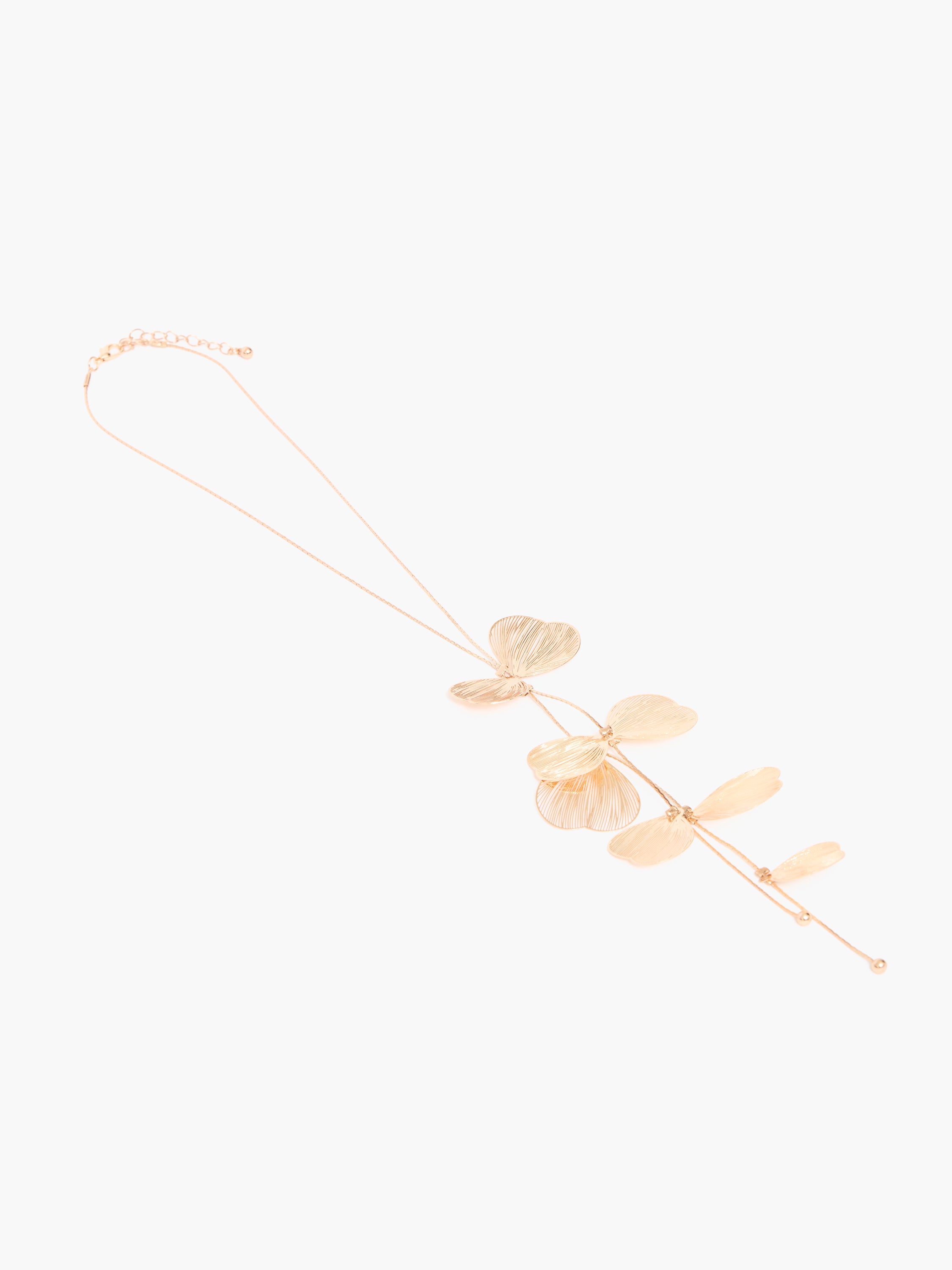 Cascading Floral Necklace