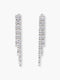 Fringe Swing Crystal Earrings