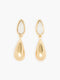 Crystal Double Teardrop Earrings