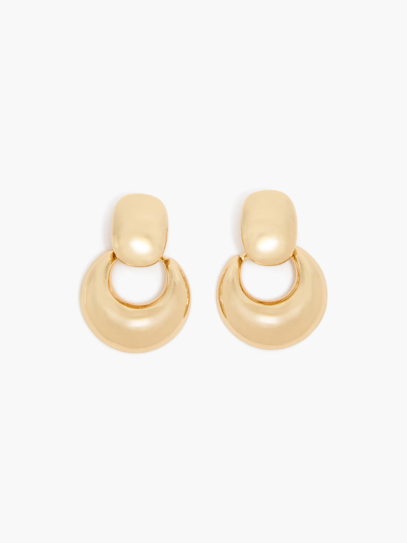 Small Door Knocker Earrings