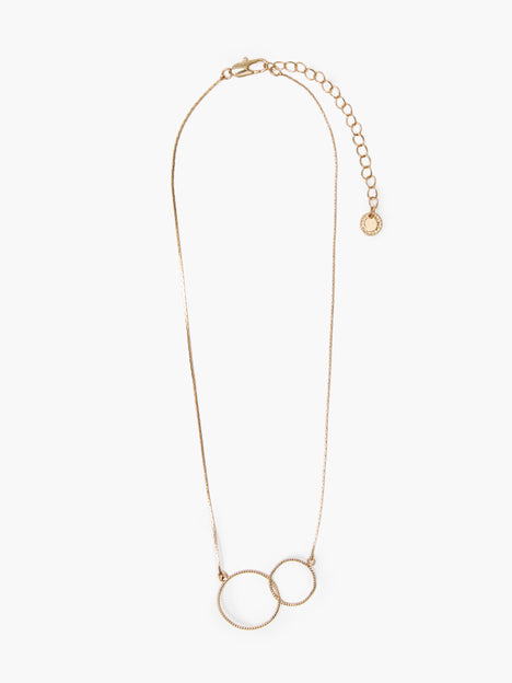 Interlocking Circles Necklace