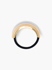 Two Tone Metal Hair Tie Bobble