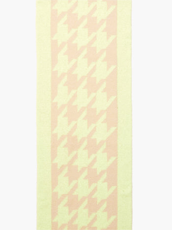 Oversized Houndstooth Scarf