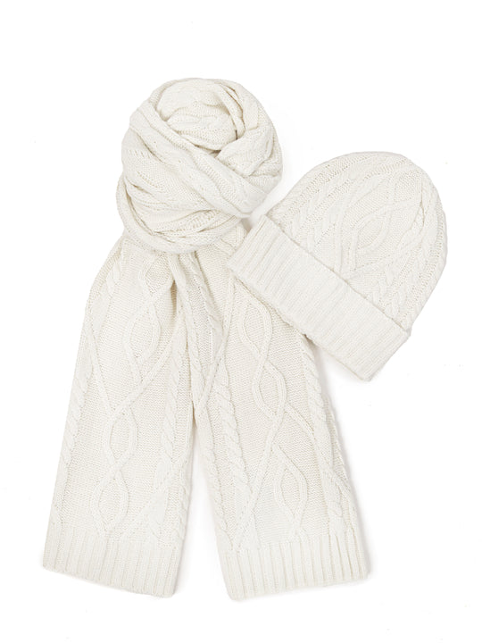 Big Cable Knit Set