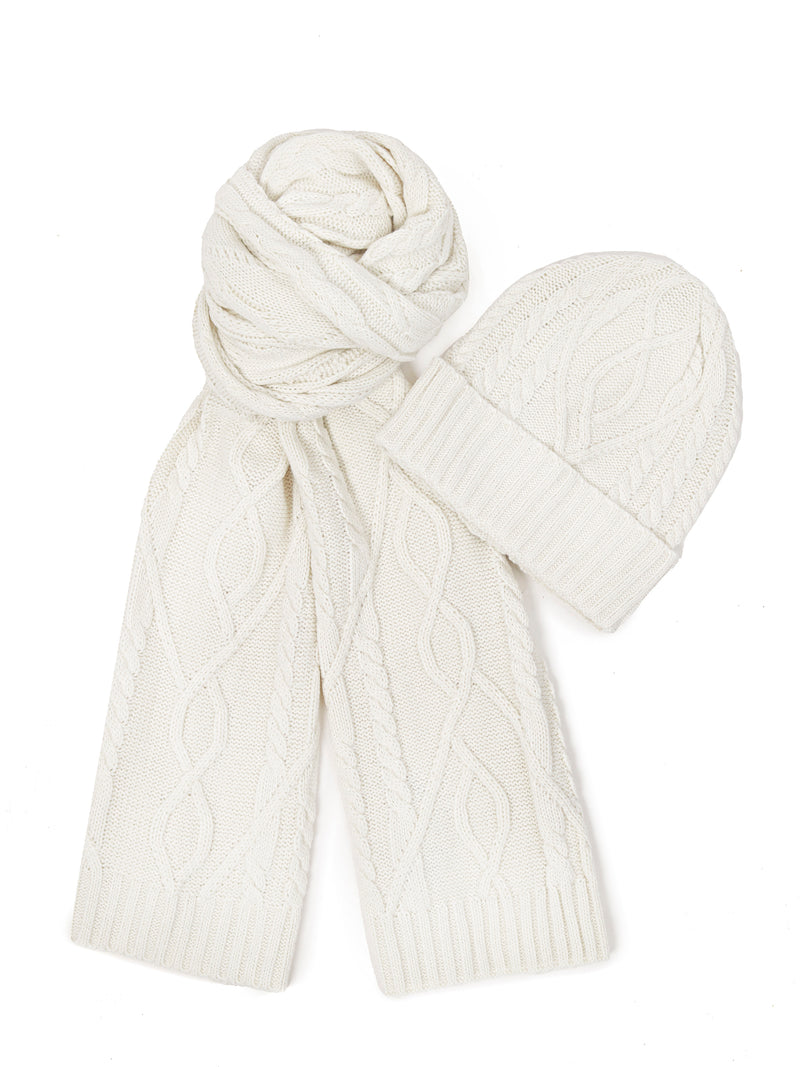 Big Cable Knit Set