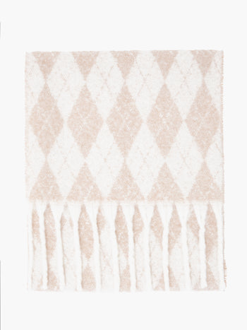 Supersoft Diamond Check Scarf