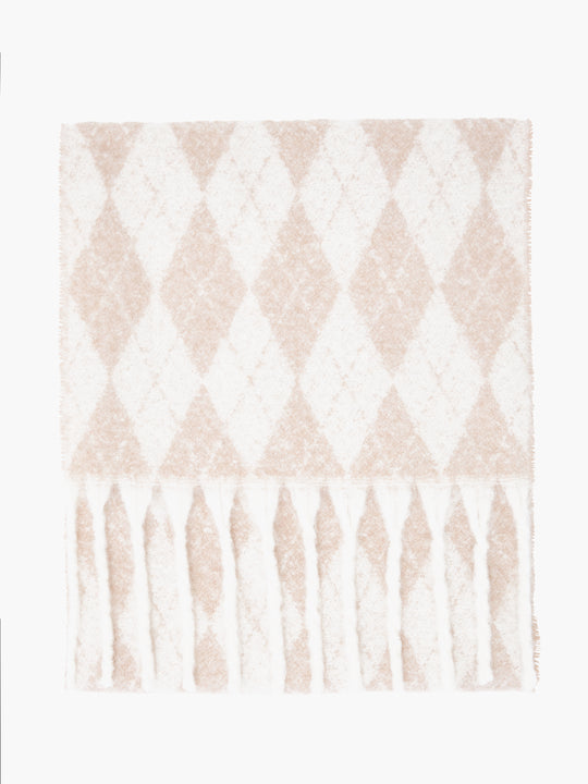 Supersoft Diamond Check Scarf