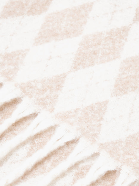 Supersoft Diamond Check Scarf