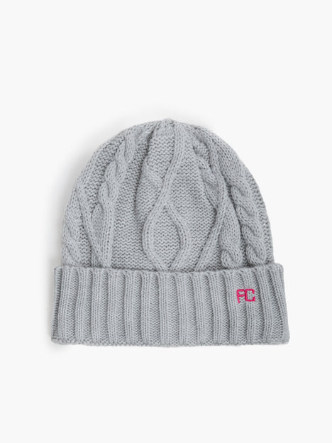 Cable Knit Scarf and Beanie Set