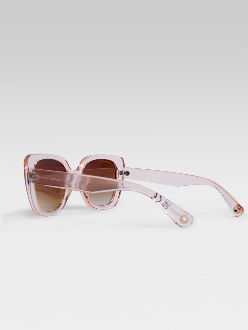 Louis Vuitton LV Glam Cat Eye Sunglasses Pink Metal. Size U