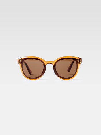 Round Recessed Sunglasses