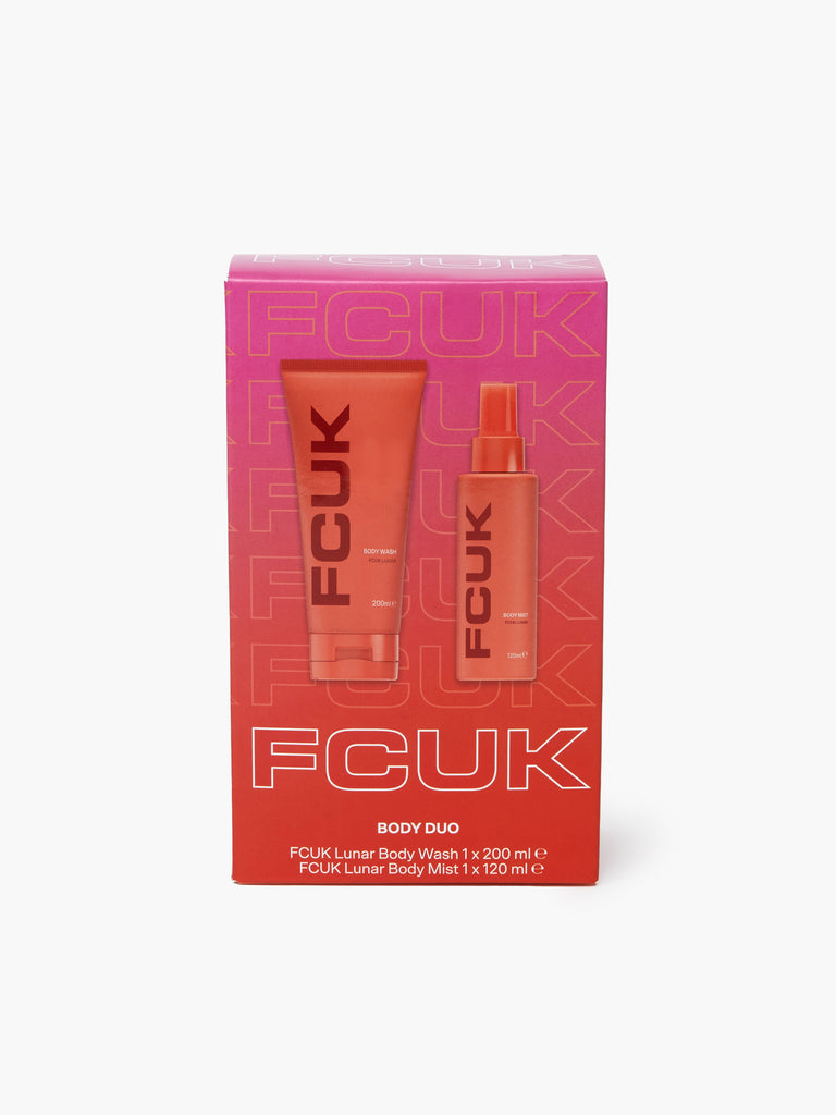 FCUK Body Duo Gift Set Ecru French Connection UK