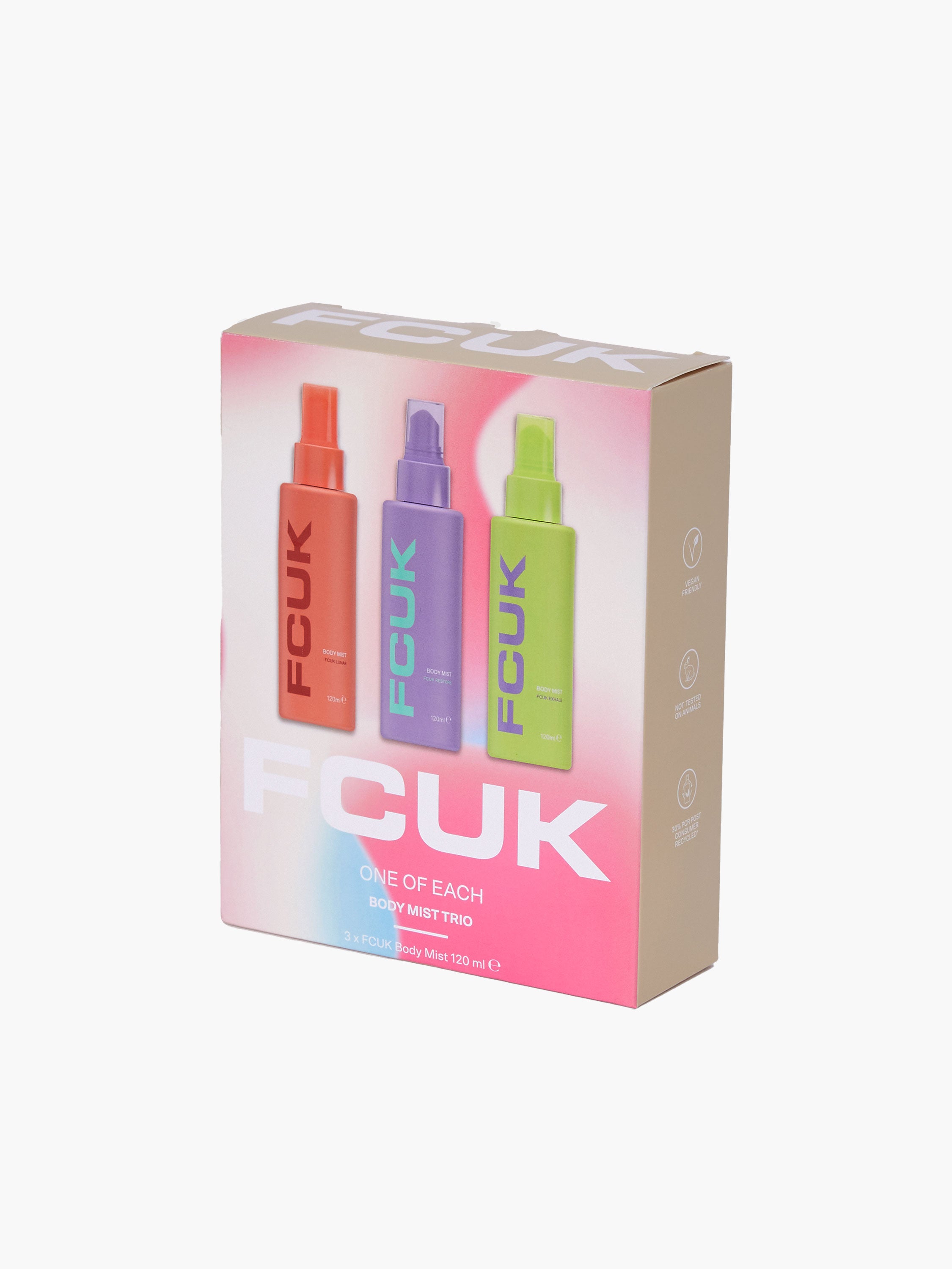 FCUK One Of Each Body Mist Trio Gift Set