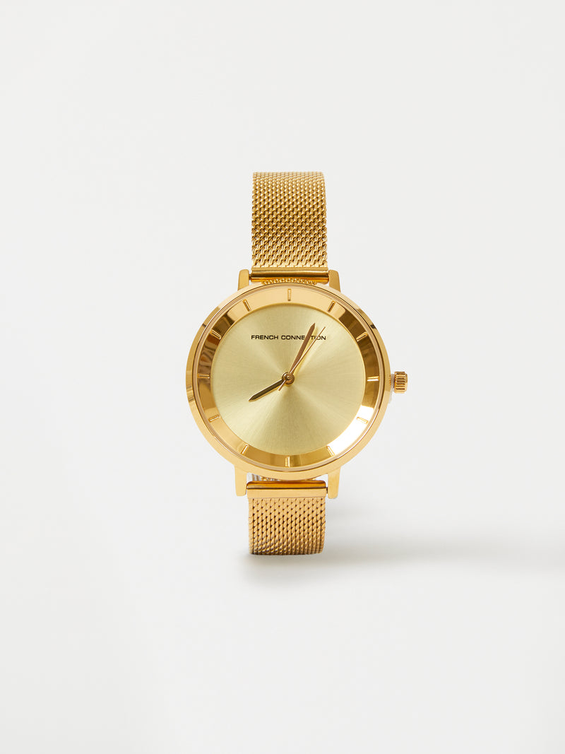 Gant Ladies Sussex Mini 28mm Silver Dial Gold Ion Plated Stainless Steel Bracelet  watch - Watches from WILCOX AND CARTER JEWELLERS UK