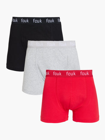 FCUK Boxers (3 Pack)