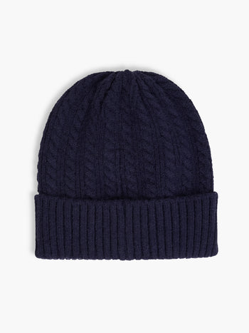 Cable Knit Beanie Hat