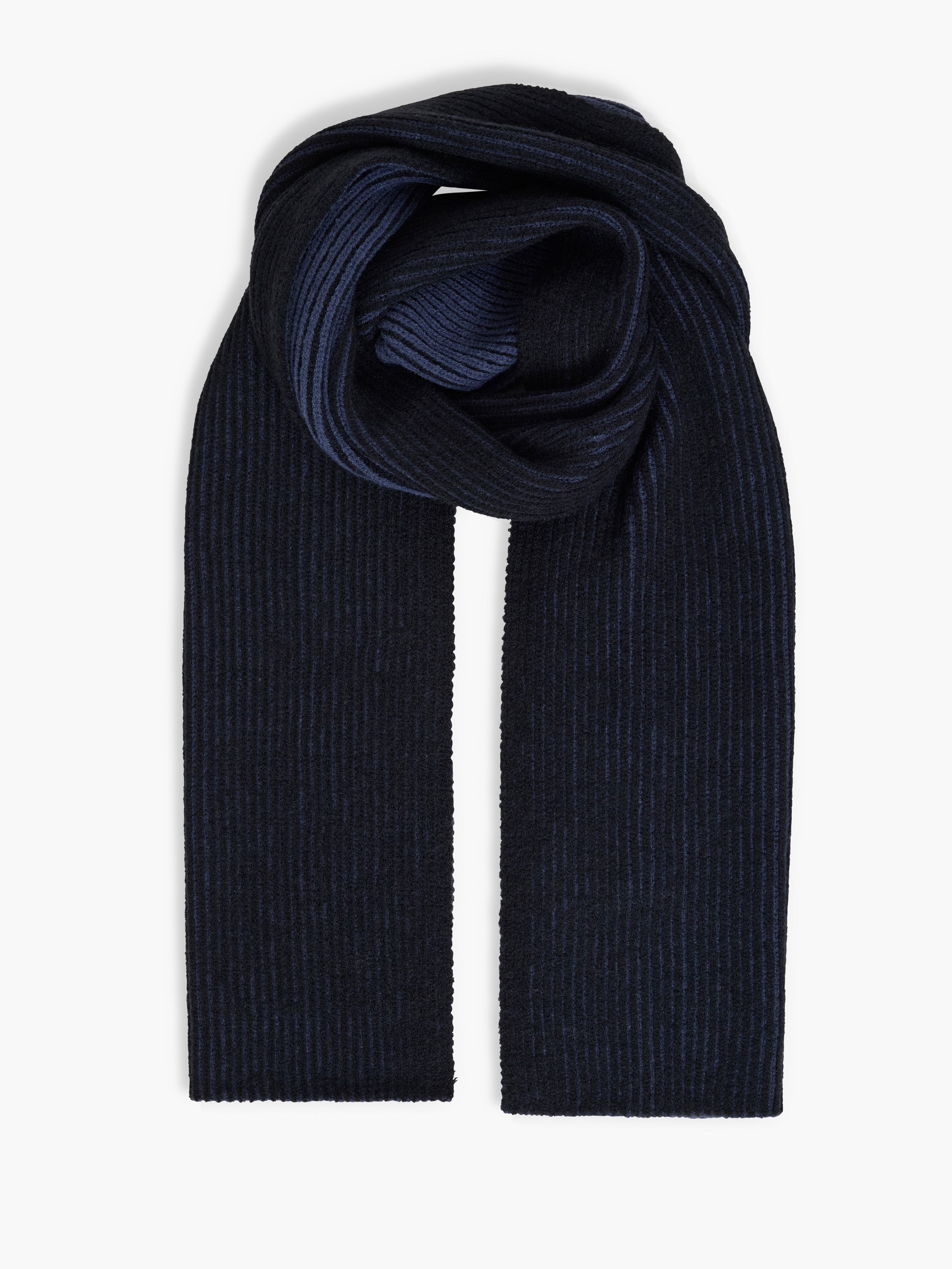 Two Tone Knit Scarf