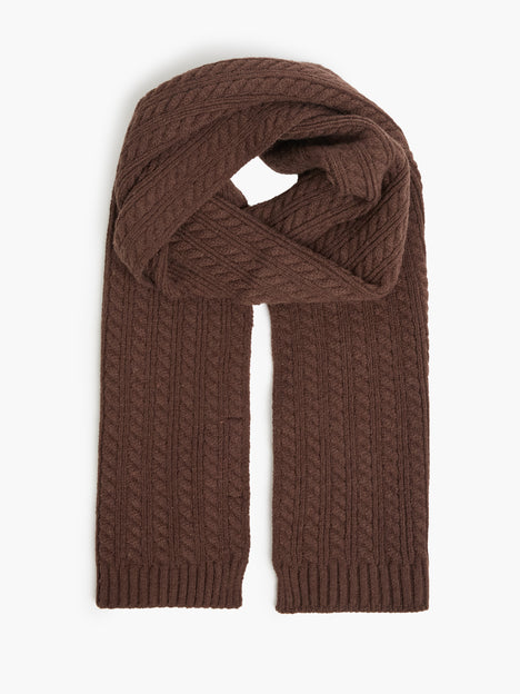 Cable Knit Scarf