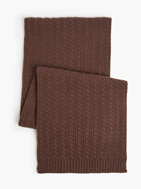 Cable Knit Scarf