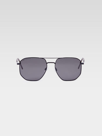 Metal D-Frame Sunglasses