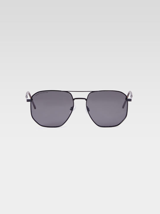 Metal D-Frame Sunglasses