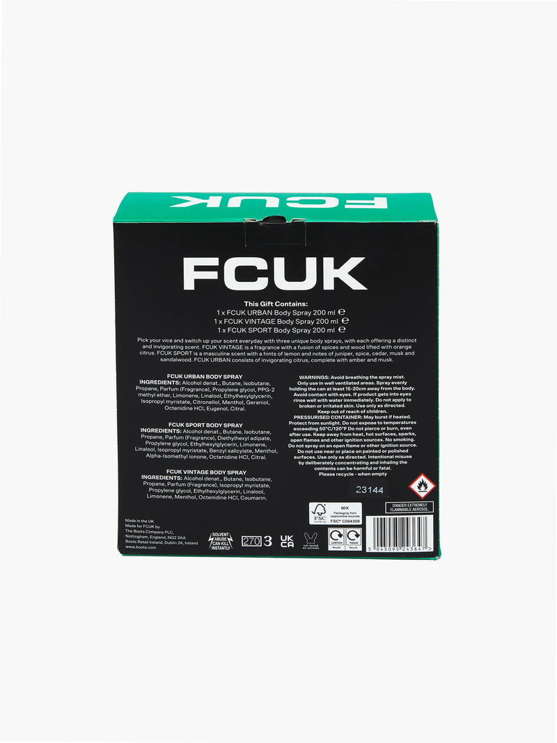 Fcuk polished body spray online