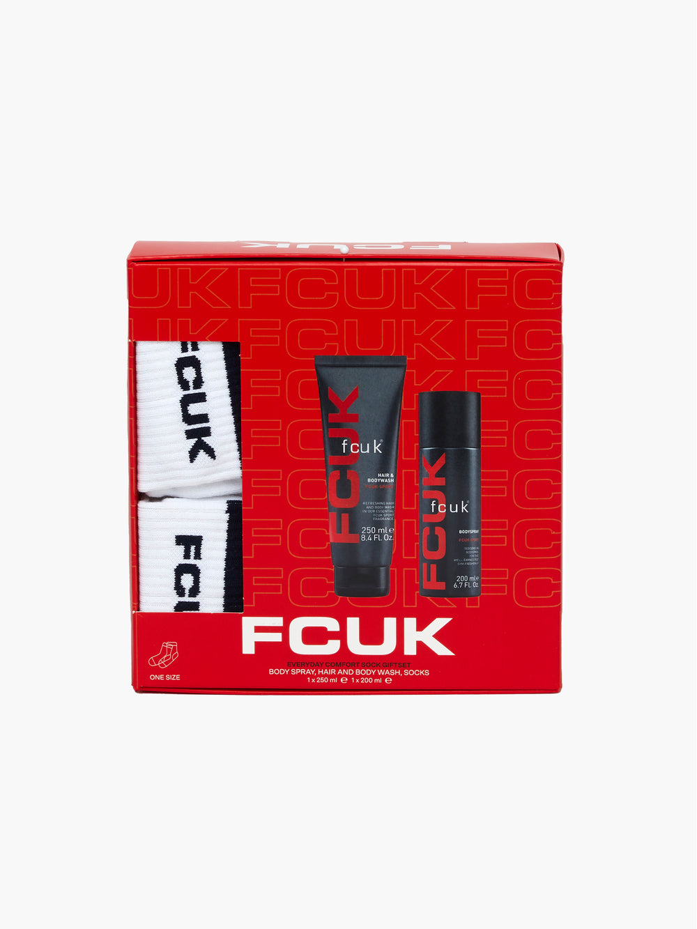 FCUK SPORT Socks Gift Set Giftset White/Marine