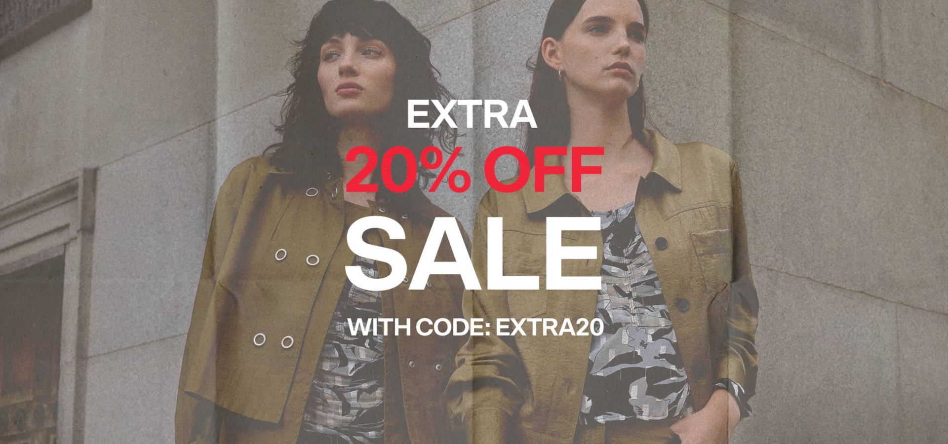 shop 20% off women's sale. shop now
