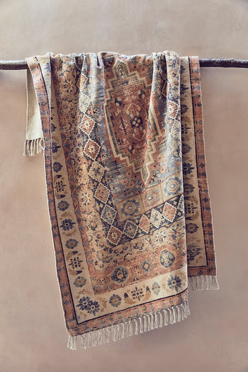 Shanaya Golden Chenille Rug