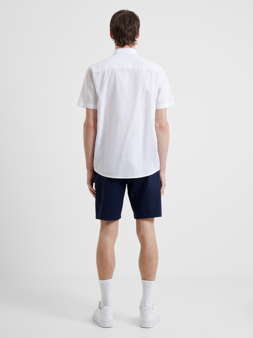 Linen Short Sleeve ShirtWhite French Connection UK