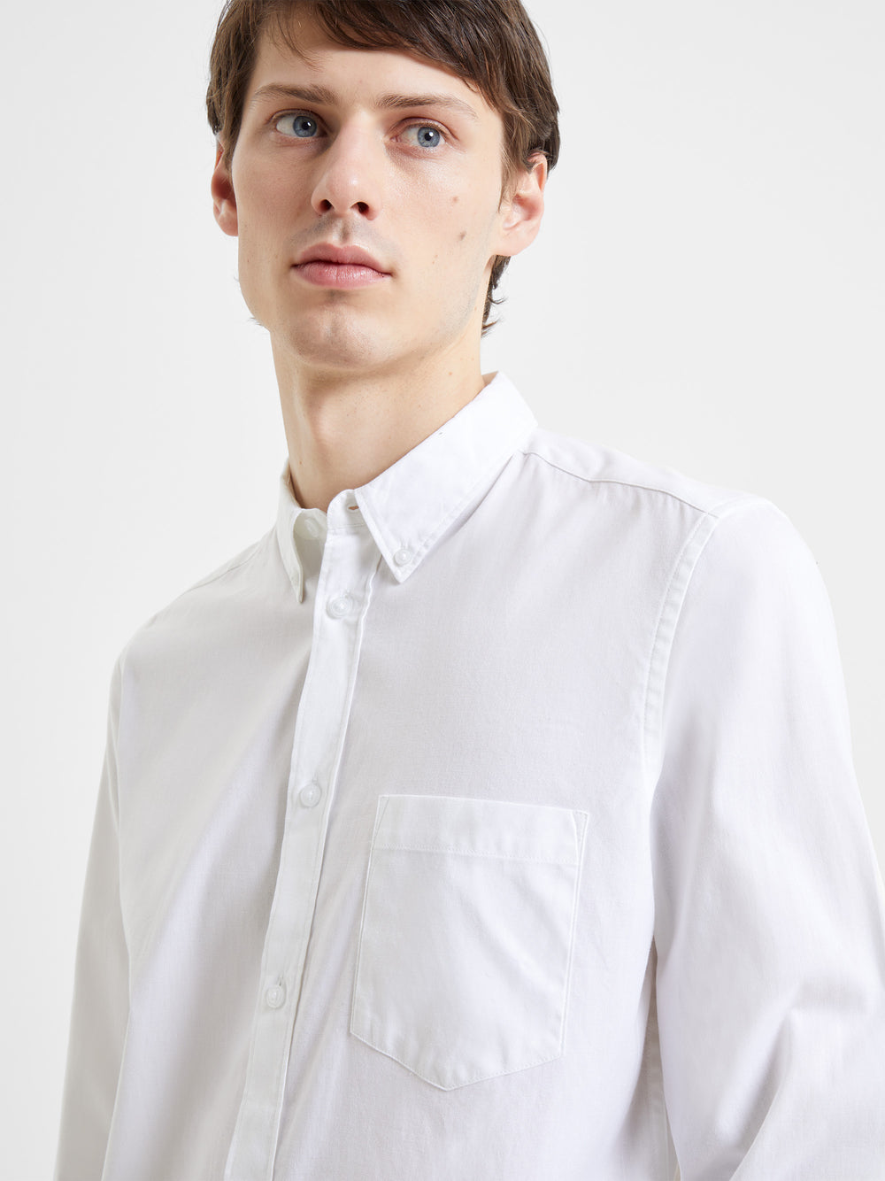 Oxford Long Sleeve Shirt White | French Connection UK