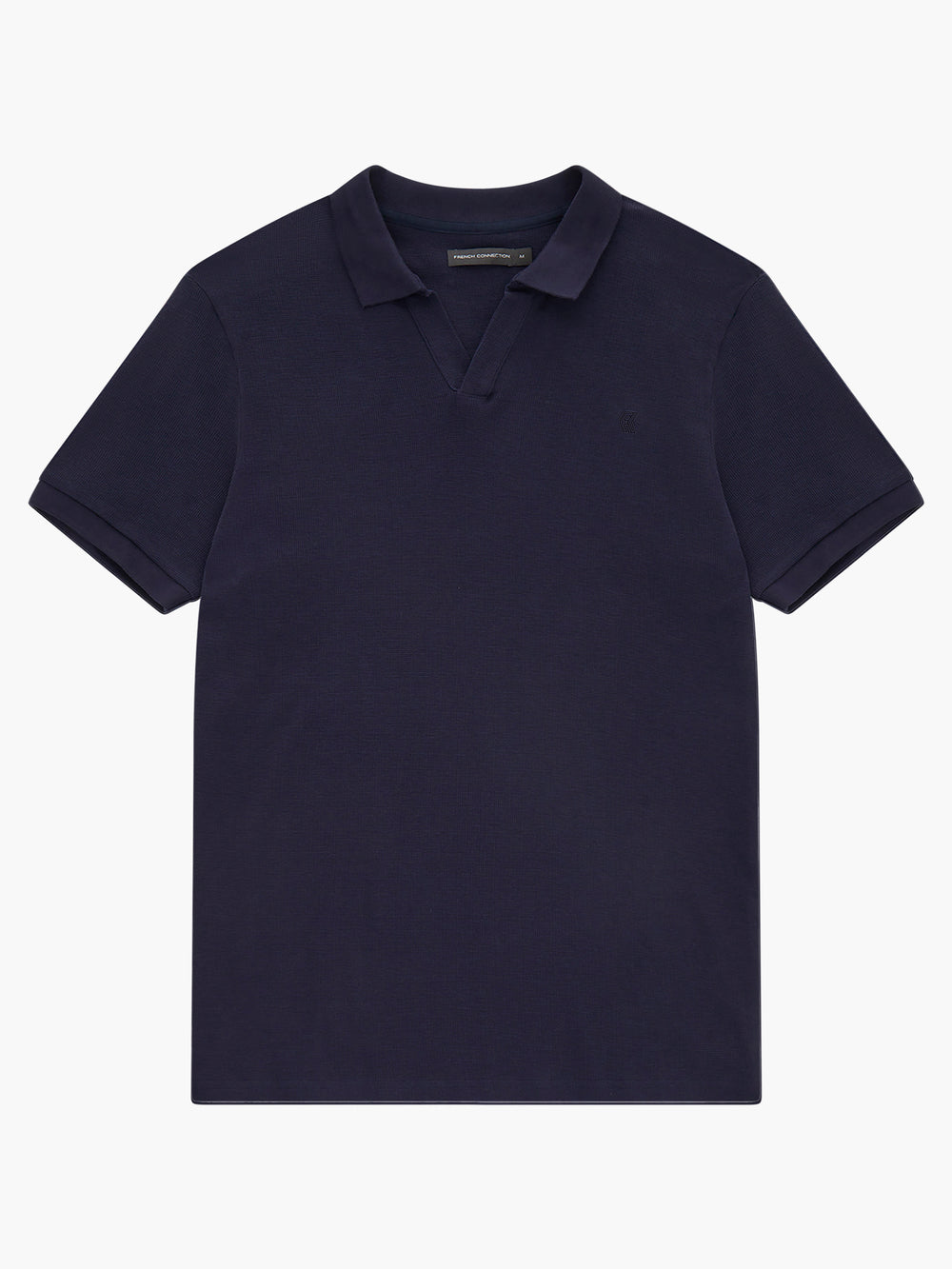Pique Micro Polo Shirt Marine | French Connection UK