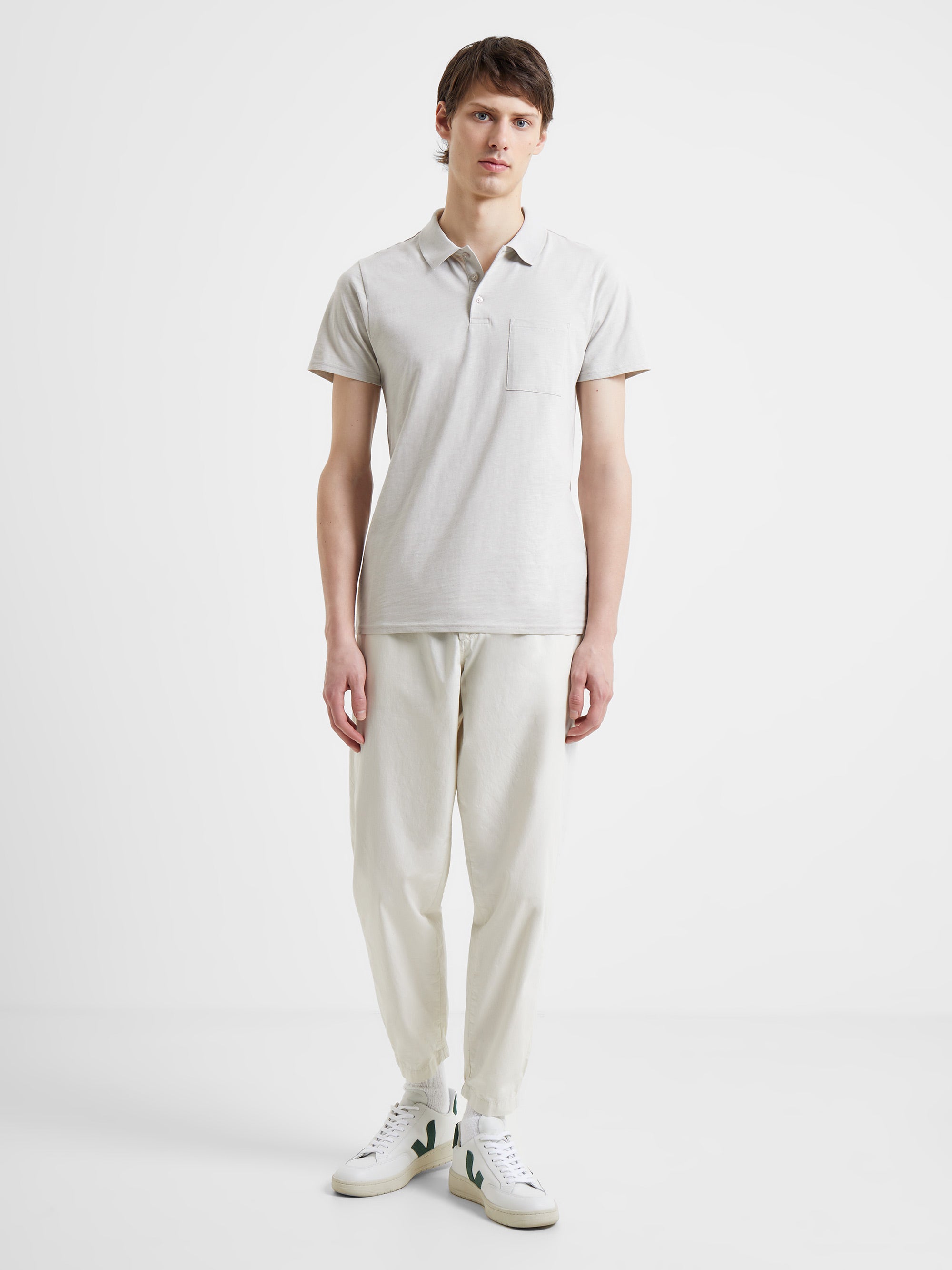 Slub Pocket Polo Shirt