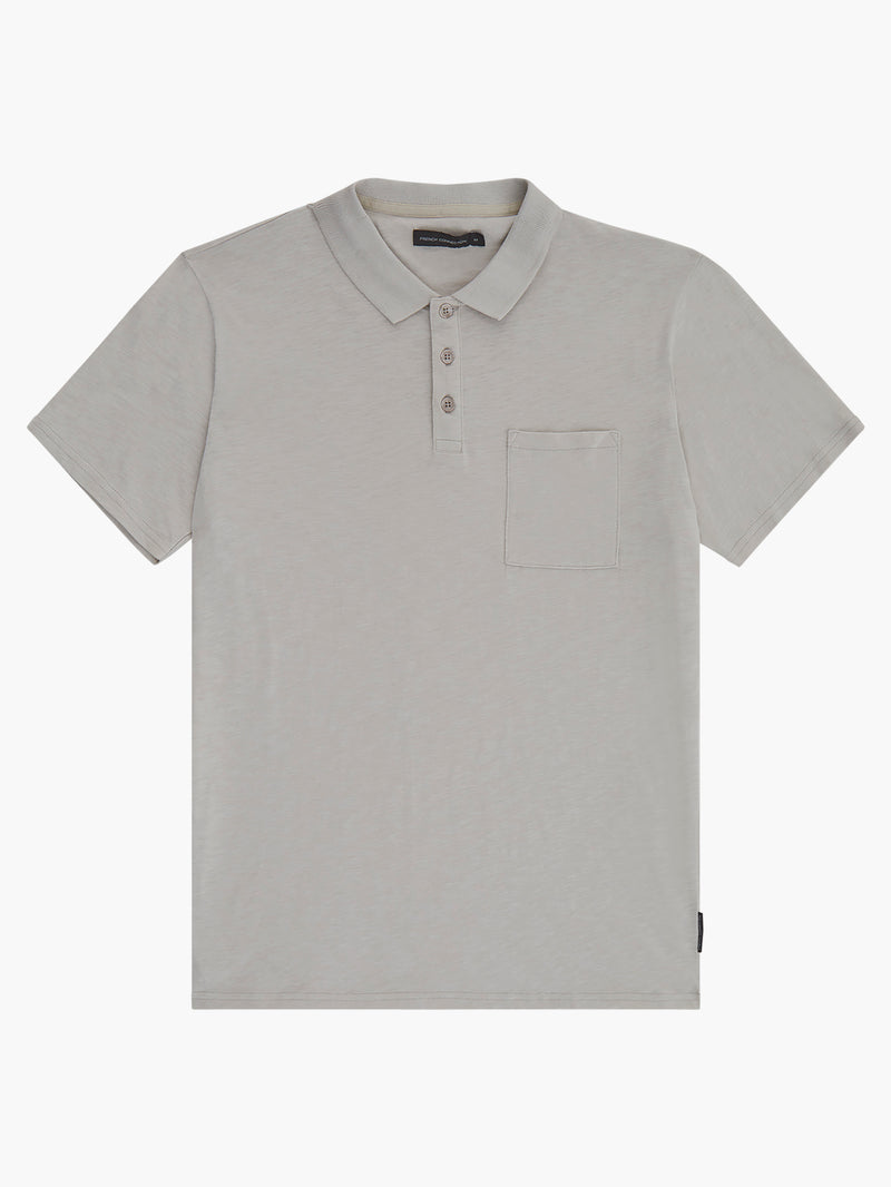 Slub Pocket Polo Shirt