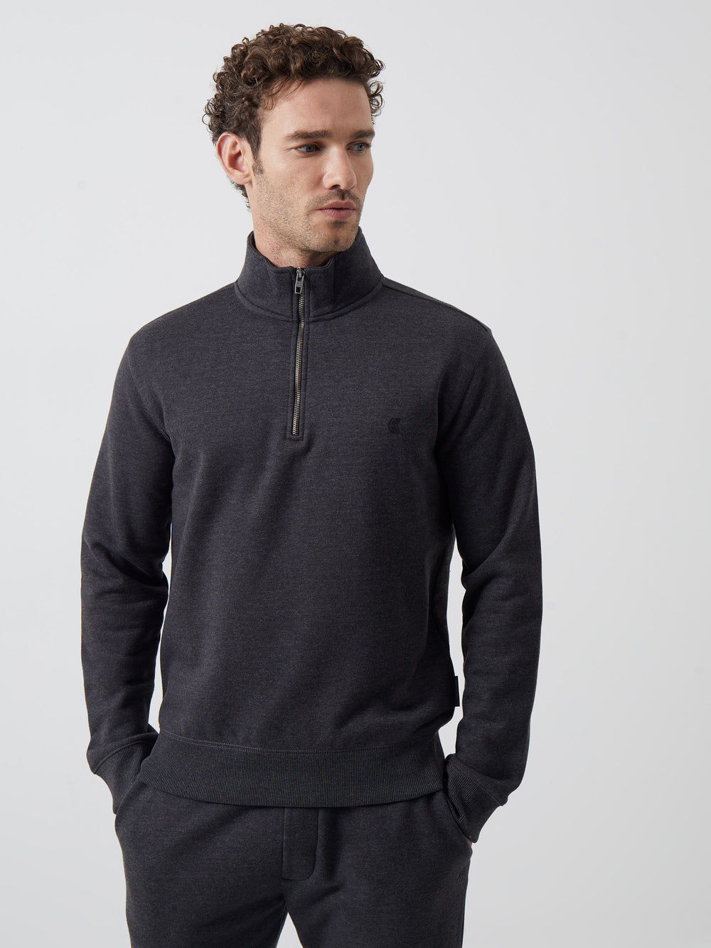 Turtle neck jumper with zip sale