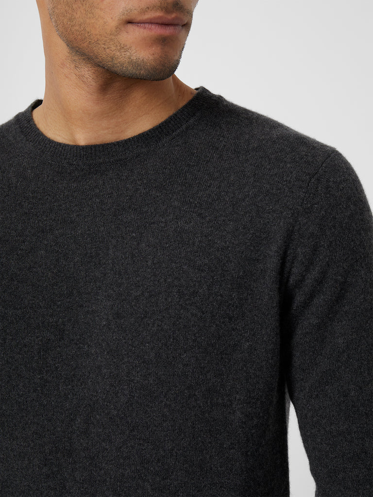 Cashmere Knit Jumper Charcoal Mel | French Connection UK