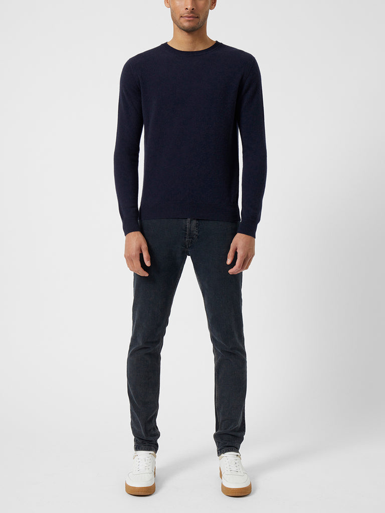 Cashmere Knit Jumper Marine Blue | French Connection UK