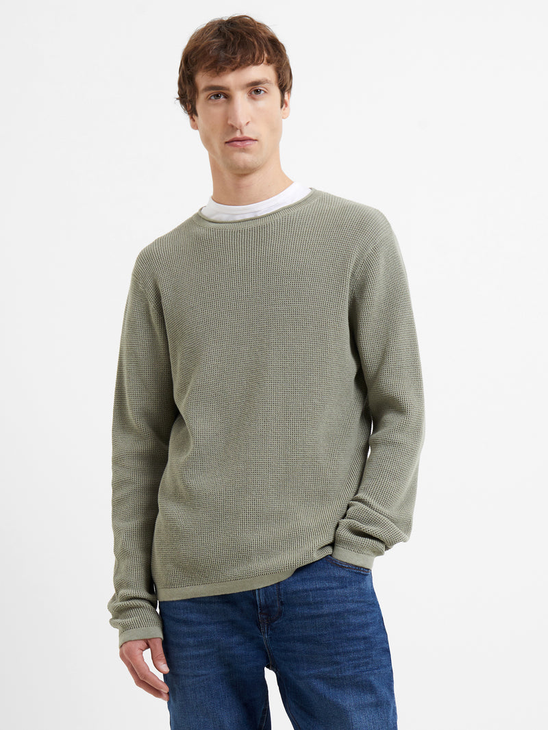 Replay waffle deals knit jumper