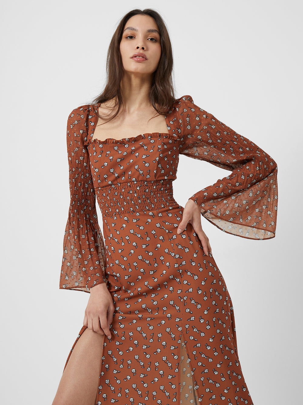 French connection online midi dress