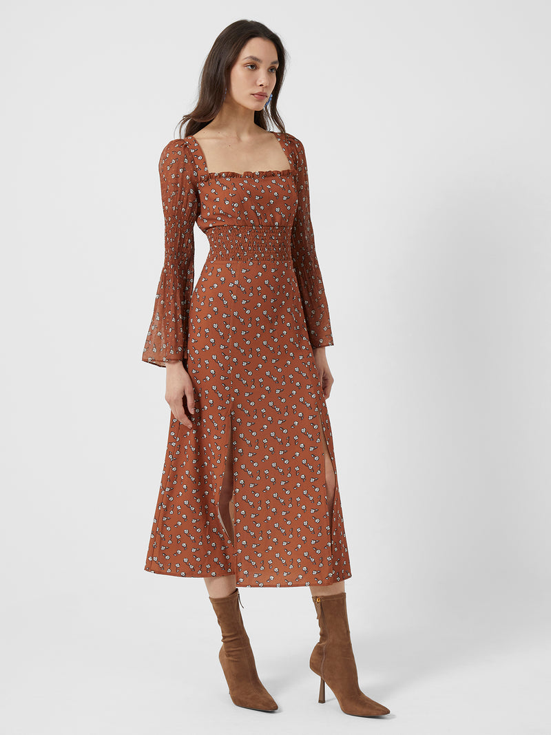 French connection prairie midi dress online