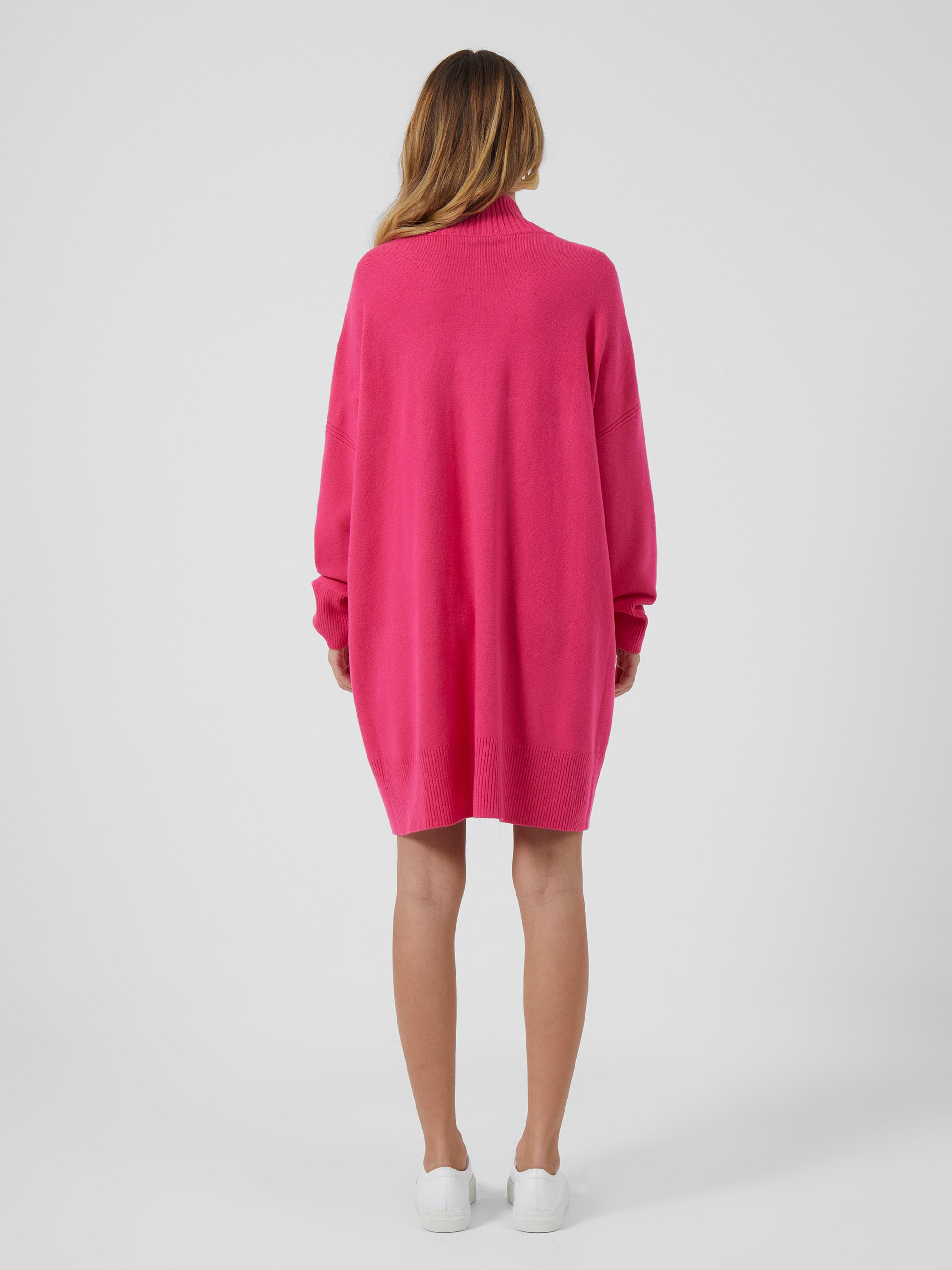 Lisa Mini Jumper Dress Fuchsia French Connection UK