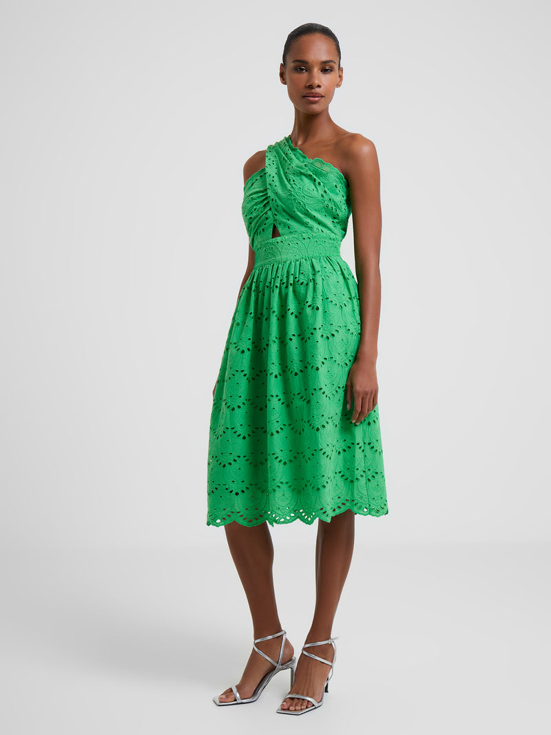 One shoulder tea 2025 dress