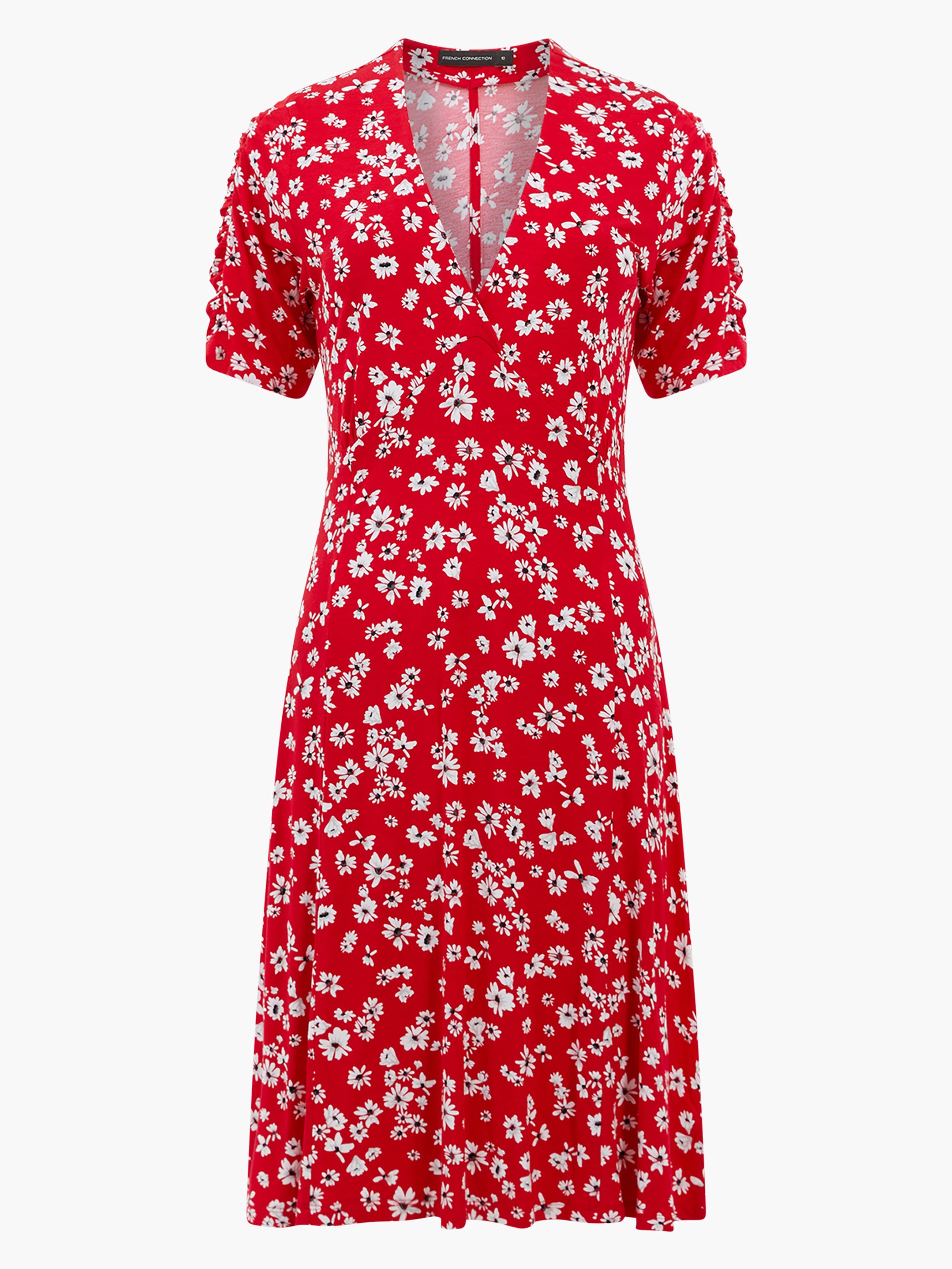 Floral V-Neck Flippy Dress