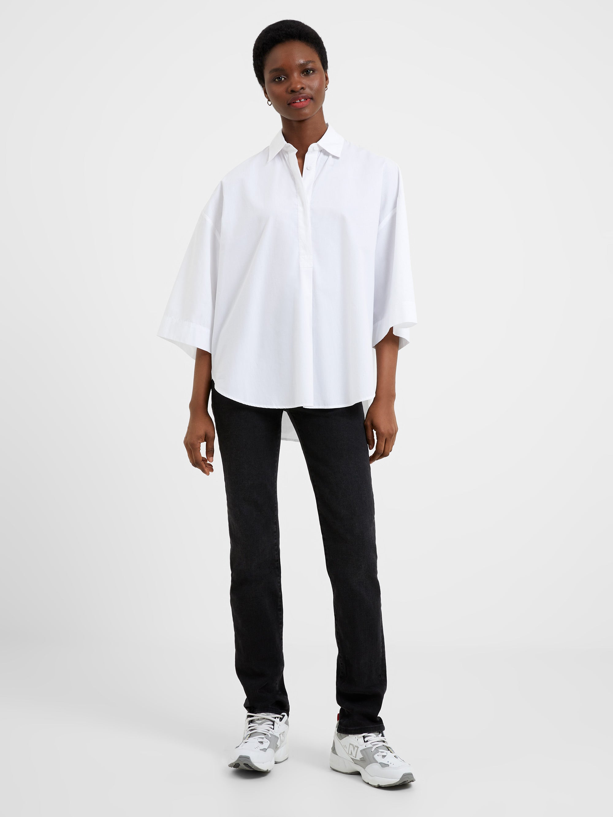 Rhodes Poplin Popover Shirt - Main Image