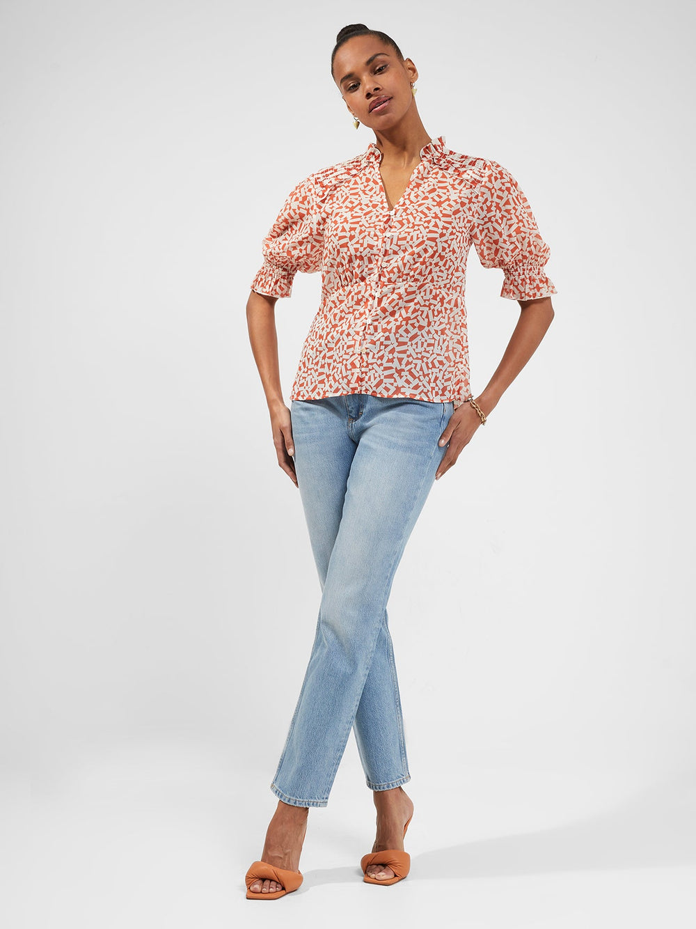 Georgette tops deals for jeans