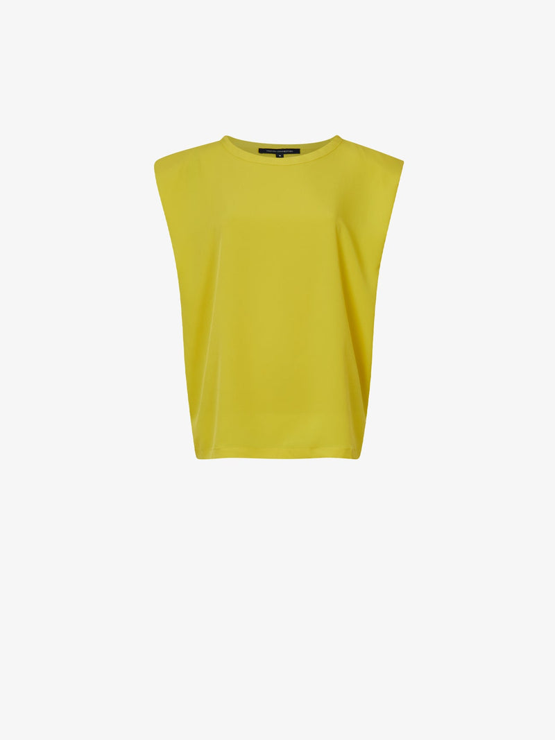 Monki shoulder store pad tank top